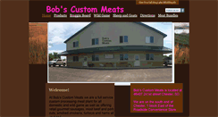 Desktop Screenshot of bobscustom-meats.com